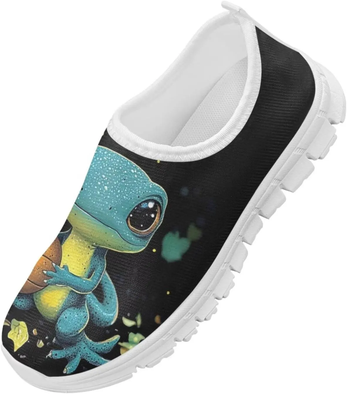 GOSTONG Kids Slip On Sneakers Low Cut Loafers Lightweight Non Slip Casual Walking Shoes Boys Girls Sports Sneakers White Sole Size 11-15