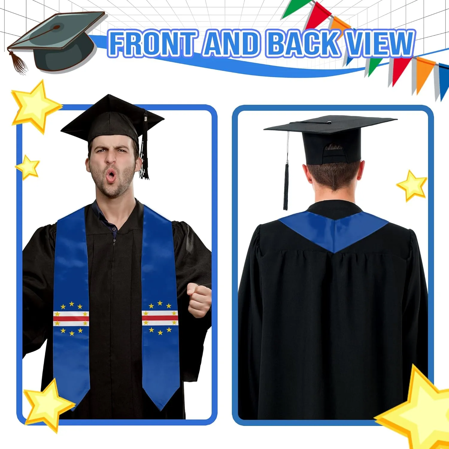 Graduation Stole Graduation Sash Scarf Graduation Gift for International Student