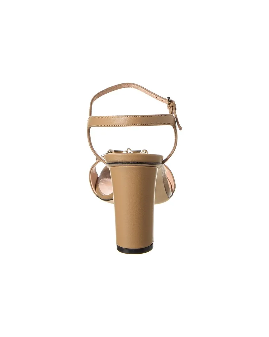 Gucci Horsebit Leather Sandal