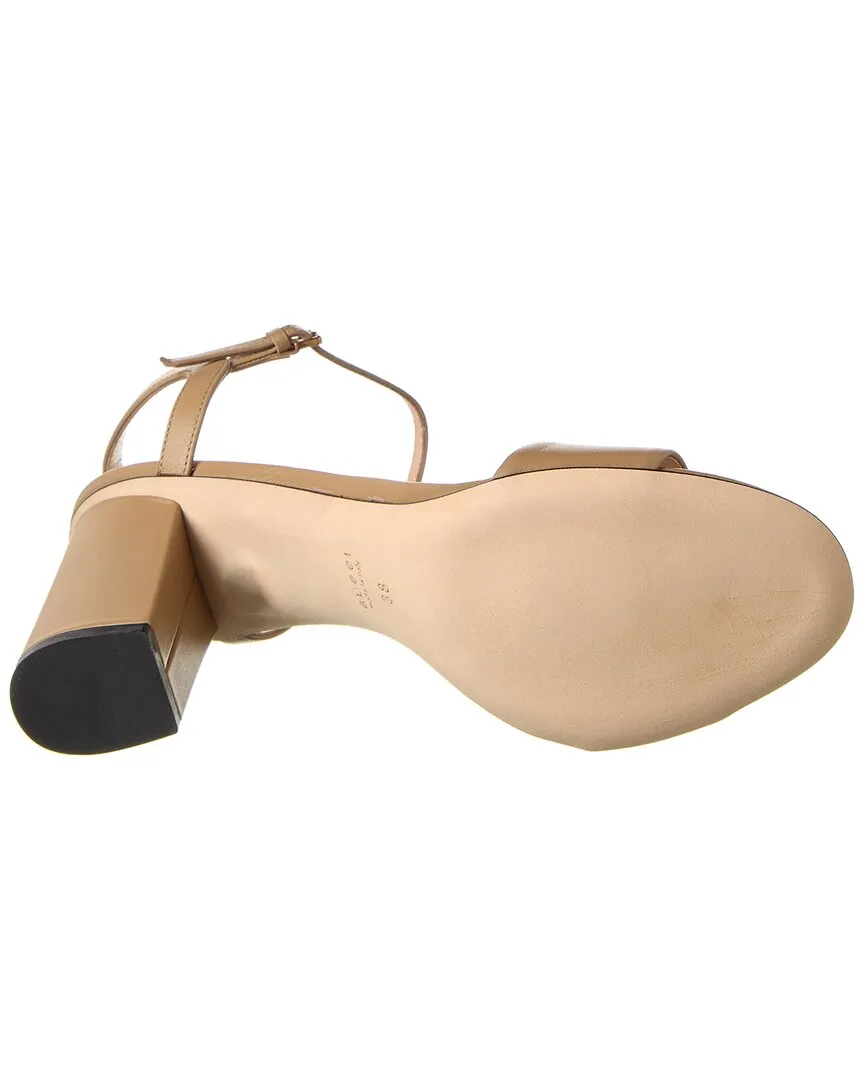 Gucci Horsebit Leather Sandal