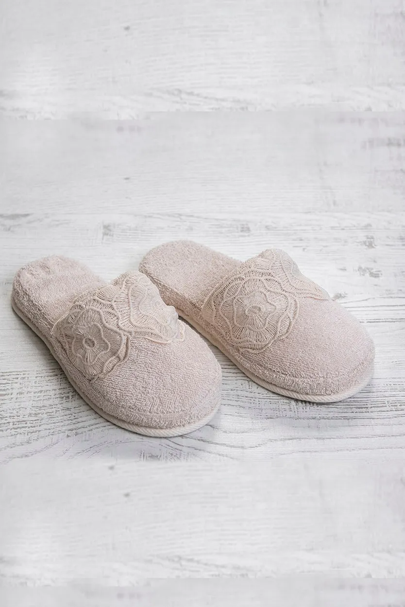 GUL GUPUR SLIPPERS - POWDER