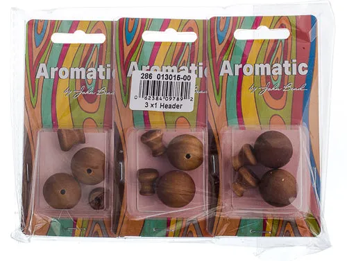 Guru Bead - Sandalwood Round Light Brown 2Sets Limited