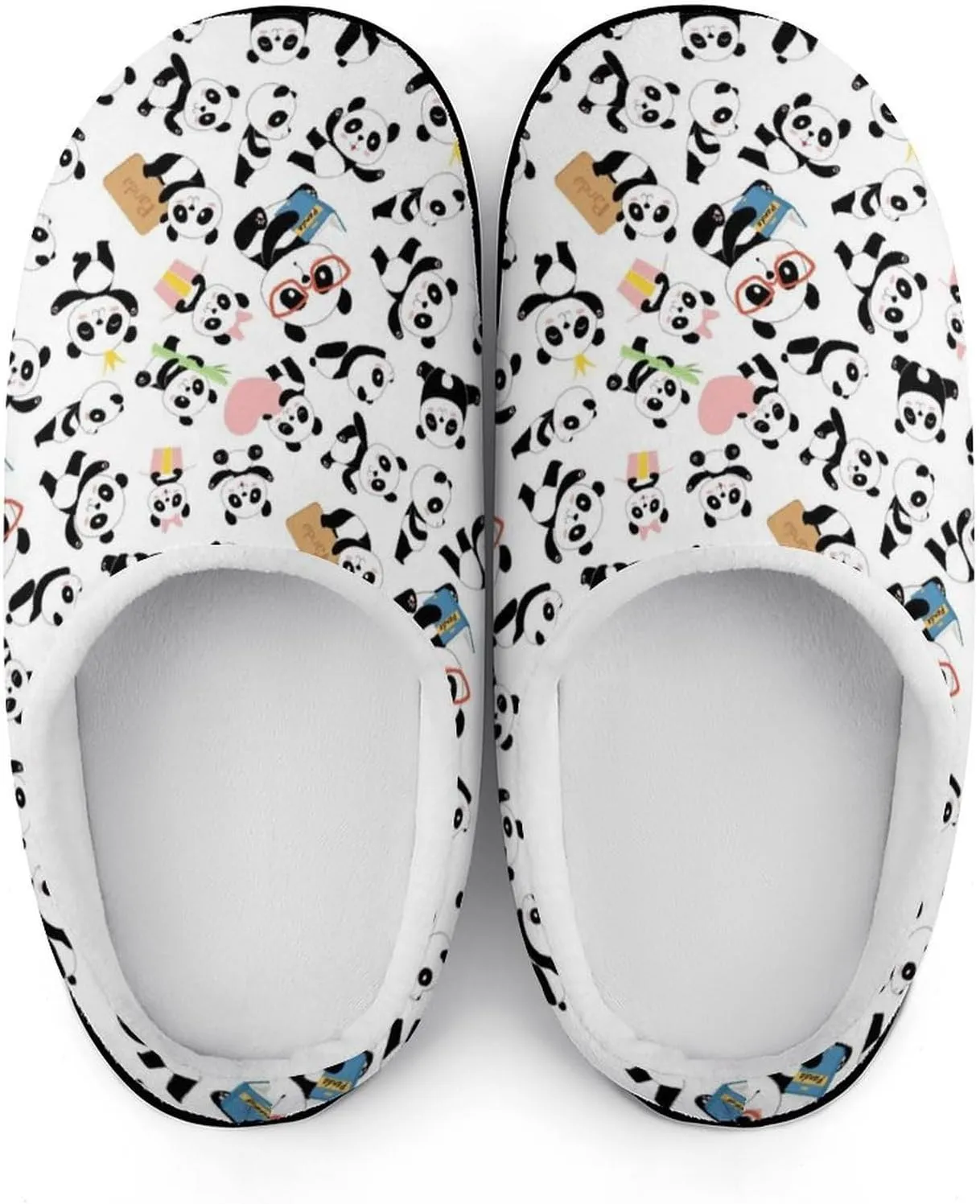 Halloween House Slippers For Woman Ladies Memory Foam Bedroom Slipper Indoor Outdoor Slip-On Shoes Funny Fall Slippers
