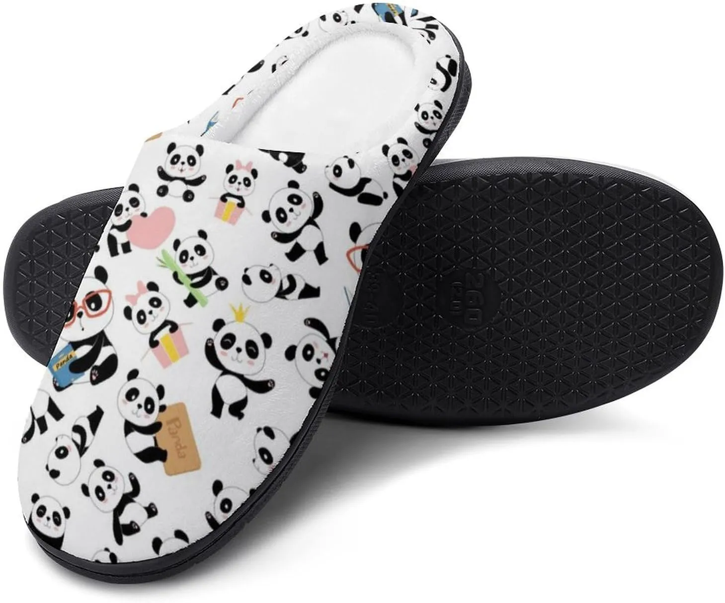 Halloween House Slippers For Woman Ladies Memory Foam Bedroom Slipper Indoor Outdoor Slip-On Shoes Funny Fall Slippers