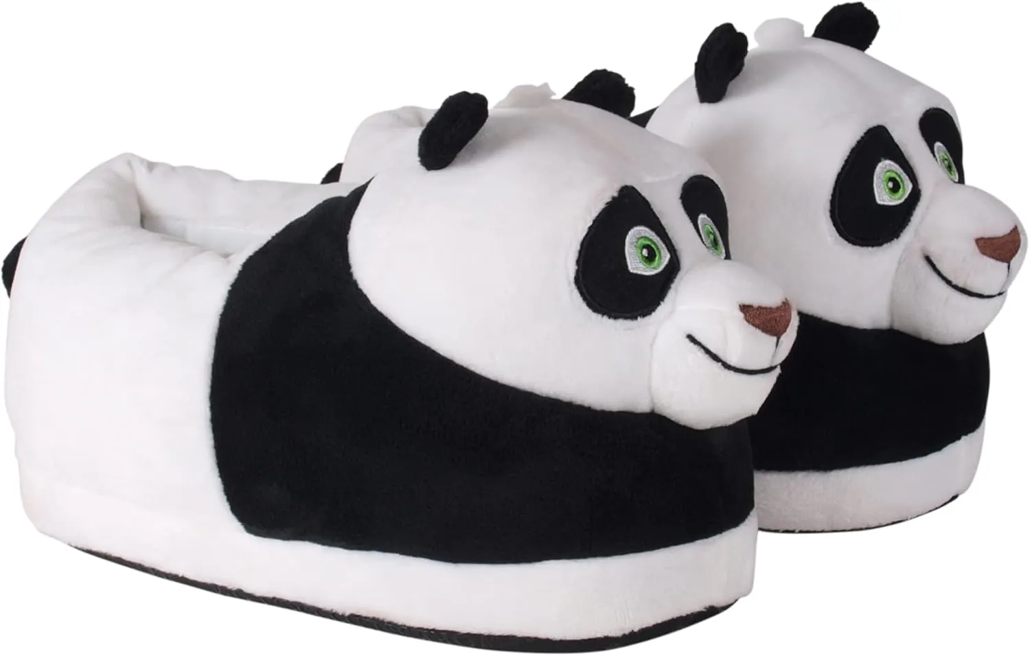 HappyFeet Slippers DreamWorks Slippers for Adults and Kids, Cozy and Comfortable, Sturdy Rubber Soles, Thick 1-Inch Memory Foam Footbed, Non-Skid Bottoms, Plush Velvety Material, As Seen on Shark Tank