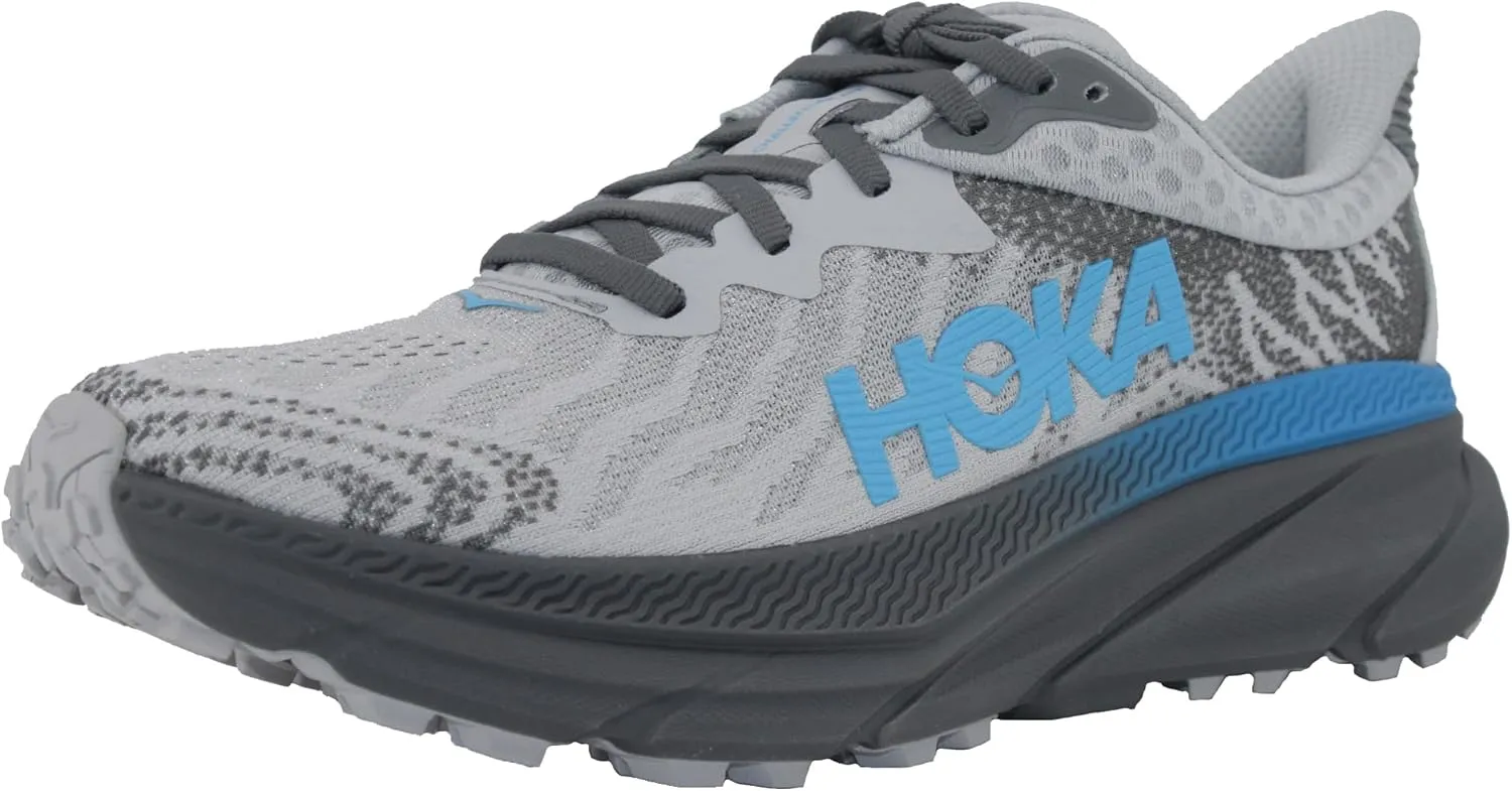 Hoka Women's Challenger 7 Sneaker, Stardust/Asteroid, 7.5