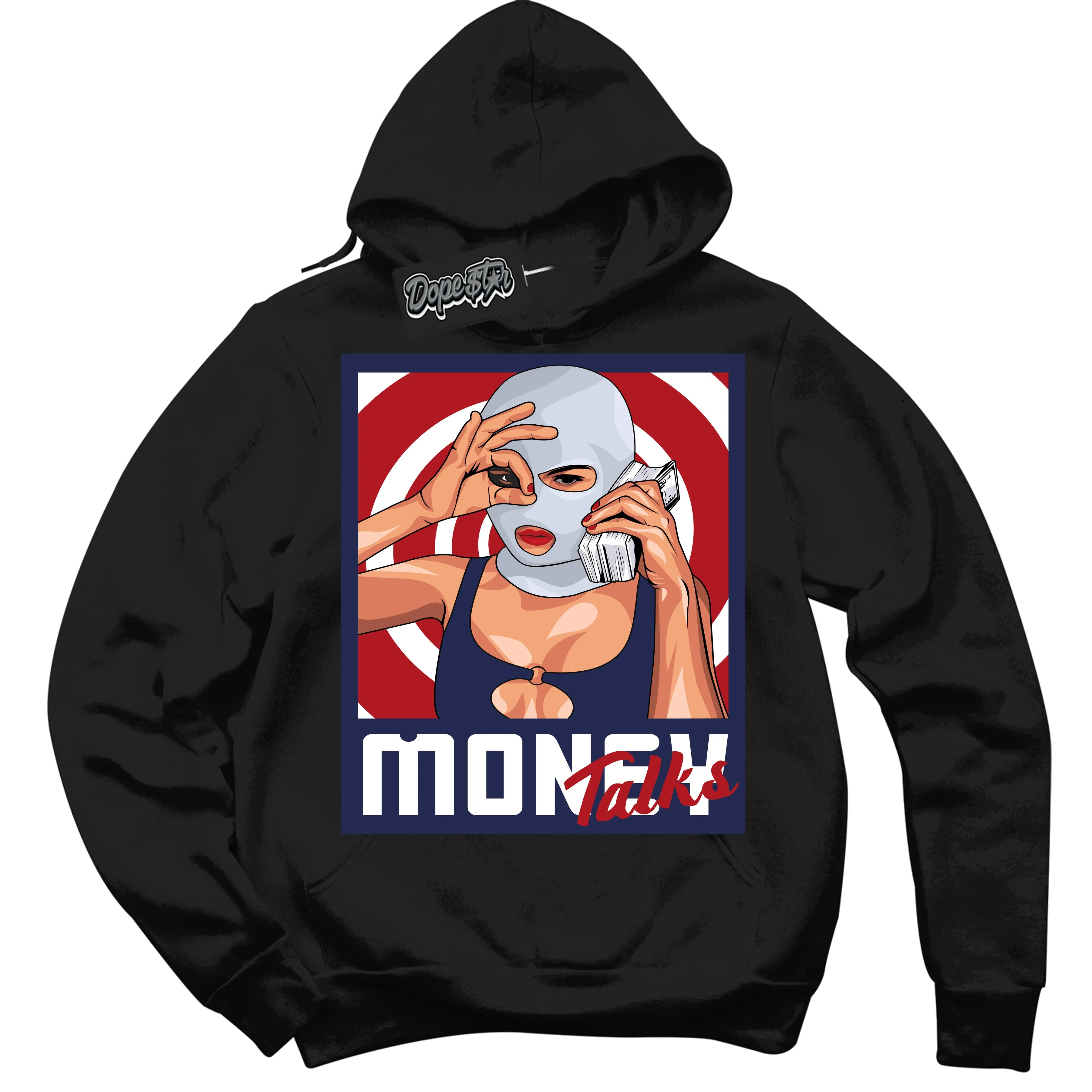 Howard University 1s Sneaker Hoodie Money Talks Graphic