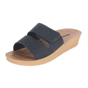 Inblu Women Wedges #WO06 - BLACK