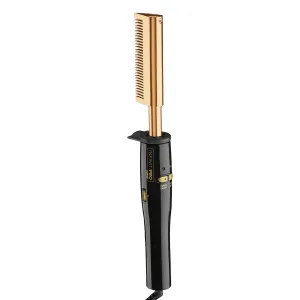 INFINITIPRO by CONAIR Ultra-High Heat Gold-Plated Straightening Comb 1 Count (Pack of 1)