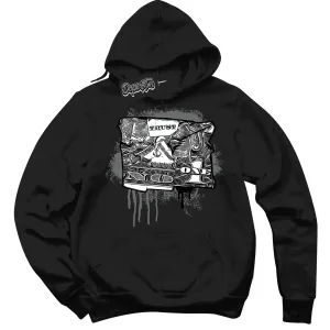 Iron Grey 1s Sneaker Hoodie Trust No One Dollar Graphic