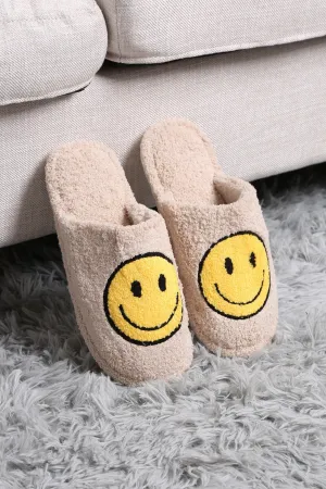 JCL2125 Super Lux Smiley Face Slippers