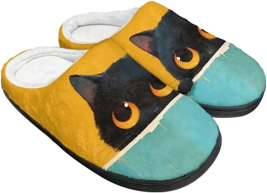 Jeiento Plus Slippers for Women Winter Indoor/Outdoor Non Slip Closed Toe Slipper Memory Foam Bedroom Slipper Fuzzy Winter House Shoes