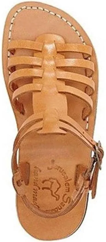 Jerusalem Sandals Leah - Leather Gladiator Sandal - Womens Sandals