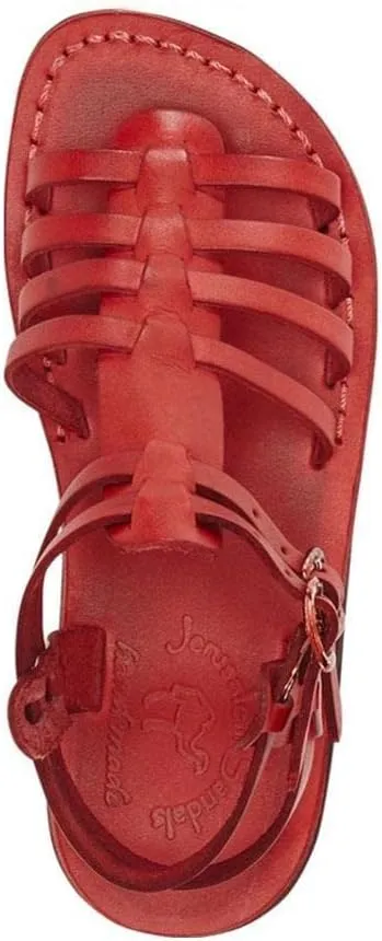 Jerusalem Sandals Leah - Leather Gladiator Sandal - Womens Sandals