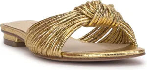 Jessica Simpson Womens Dydra Denim Slip-On Slide Sandals