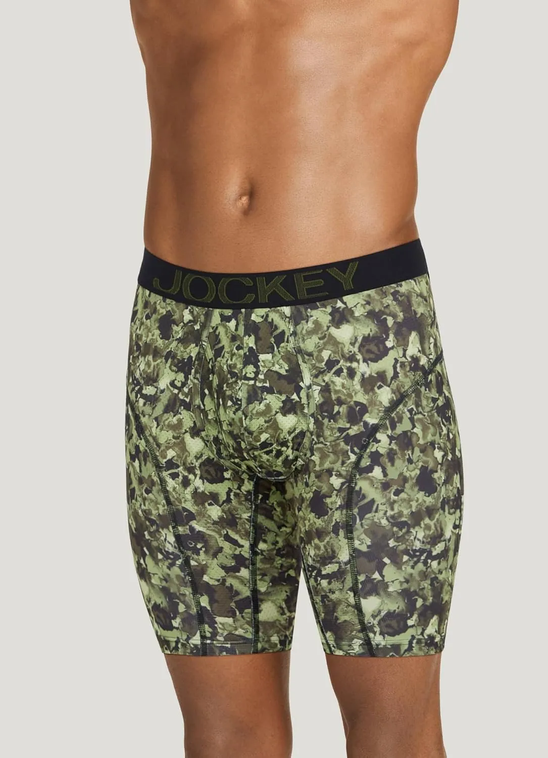 Jockey Men's Underwear RapidCool 10" Midway Brief