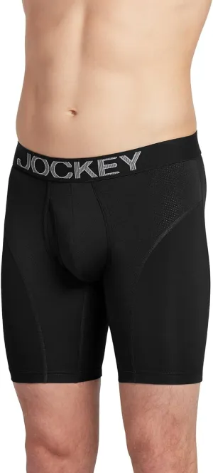 Jockey Men's Underwear RapidCool 9" Boxer Brief