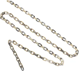 jojofuny Acrylic Chain Link Flat Chain Jewelry Making Supplies Smooth Design Detachable Accessory for Necklaces Garment Accessories Purse Chain Marble