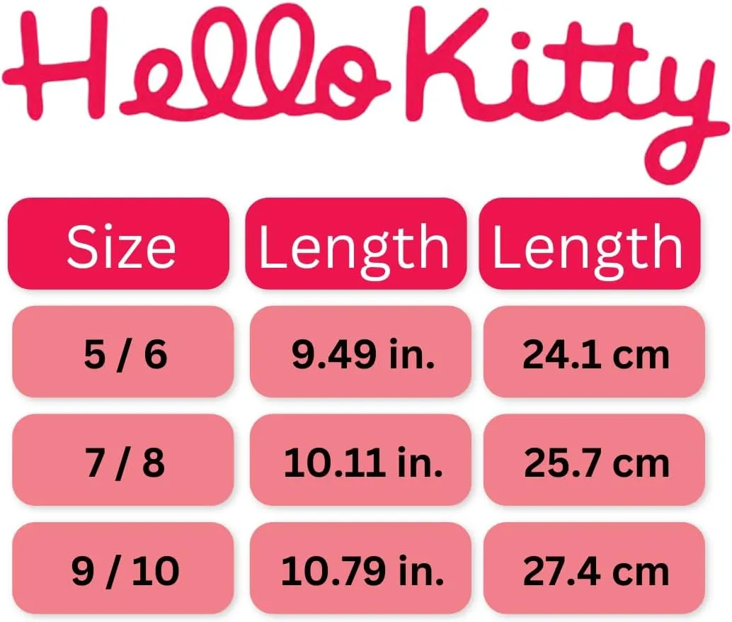 Josmo Sanrio Hello Kitty slippers for Women - Kitty White Indoor Adult House Shoes Cute Plush Fuzzy Cat Slipper