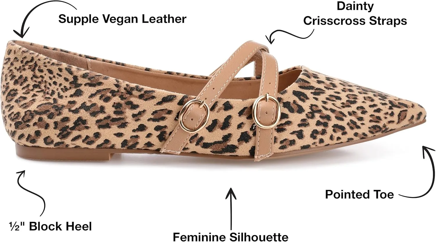 Journee Collection Women's Patricia Ballet Flat