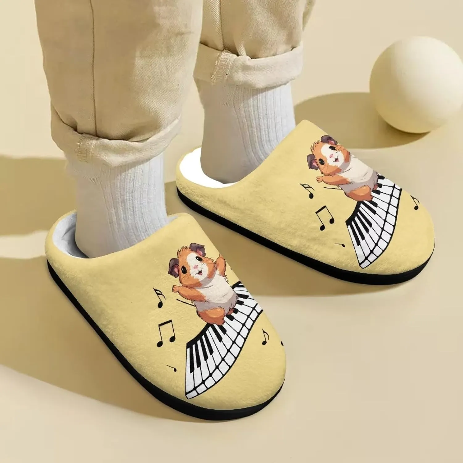 Kid Slippers for Boys Girls Fuzzy Non-slip House Slipper Winter Bedroom Shoes for Little Kids