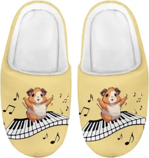 Kid Slippers for Boys Girls Fuzzy Non-slip House Slipper Winter Bedroom Shoes for Little Kids