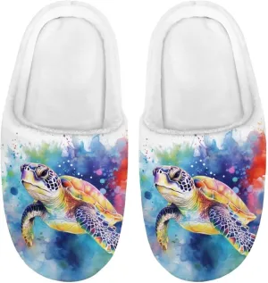 Kids House Slippers Size 9-14.5 Cute Slippers for Teen Girls Soft Plush Warm Bedroom Shoes