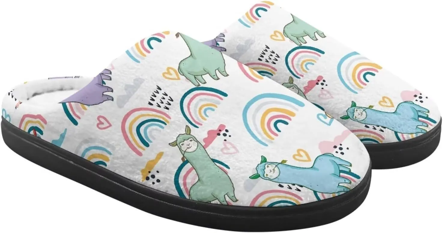 Kids Slip-On Fuzzy House Slipper Outdoor Cozy Non-Slip Slippers Warm Cute Slippers for Toddler Boys GirlsLittle kids US 9-15
