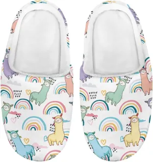 Kids Slip-On Fuzzy House Slipper Outdoor Cozy Non-Slip Slippers Warm Cute Slippers for Toddler Boys GirlsLittle kids US 9-15