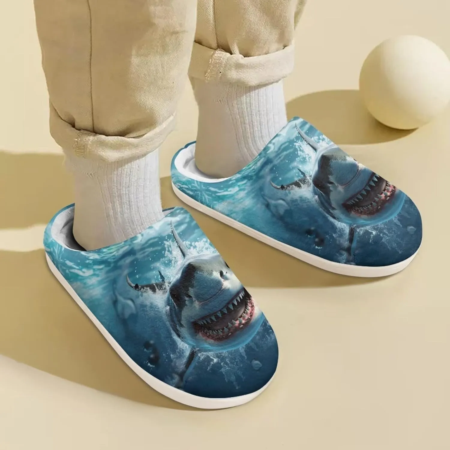 Kids Slippers Boys Winter Warm House Shoes Girls Indoor Cozy Fuzzy Slipper Bedroom Slip On Shoe