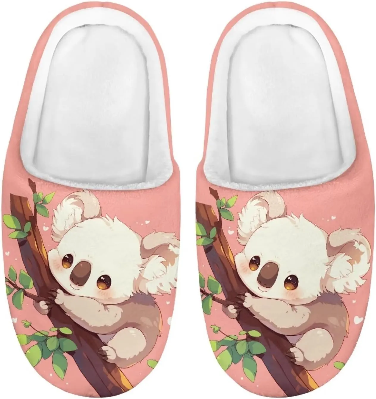 Kids Slippers for Girls Boys - Plush Fuzzy Indoor Shoes