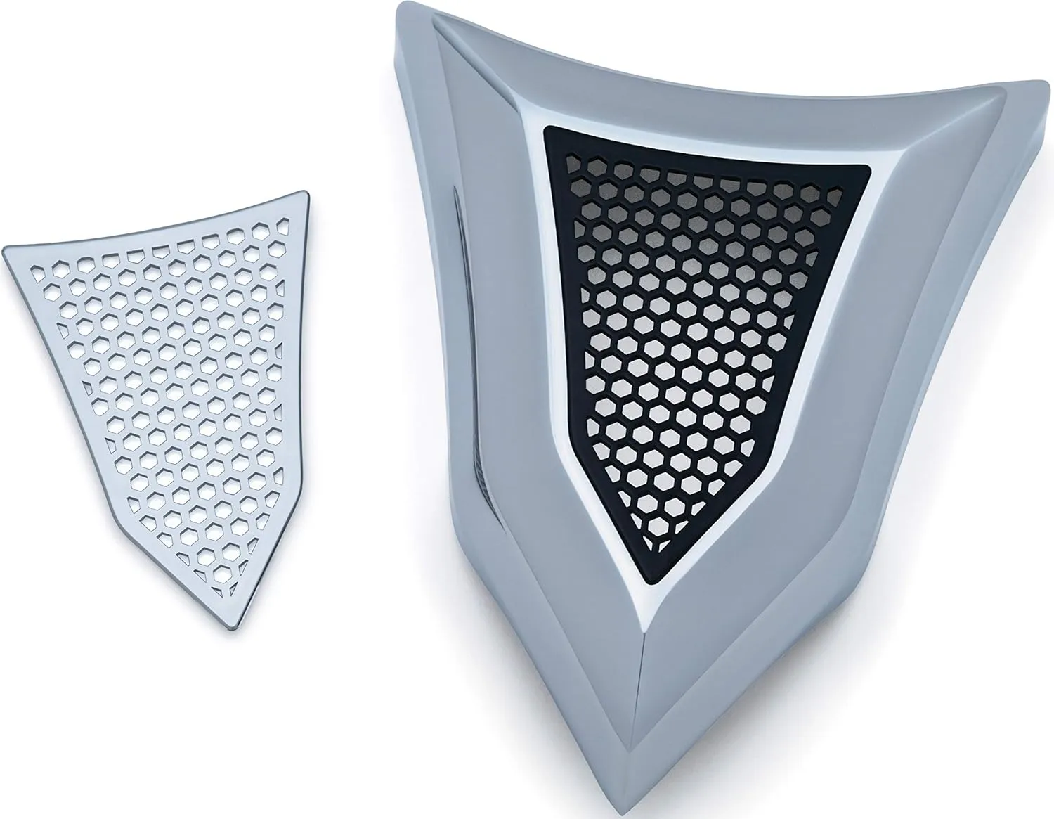 Kuryakyn 7396 Motorcycle Accent Accessory: Krusader Horn Cover for 1995-2019 Harley-Davidson Motorcycles, Chrome