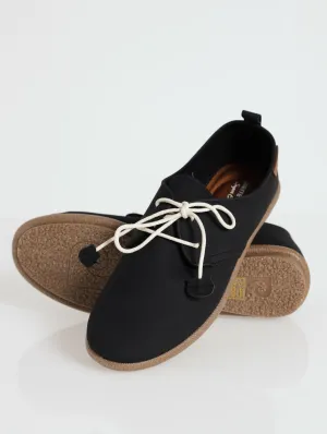 Lace Up Jazz Shoe - Black