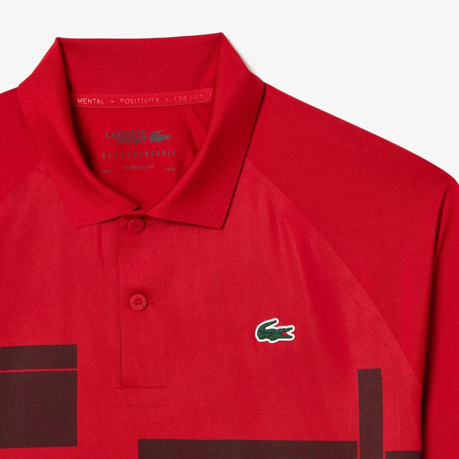 Lacoste Men's Sport Tennis X Novak Djokovic Regular Fit on Court Polo Shirt