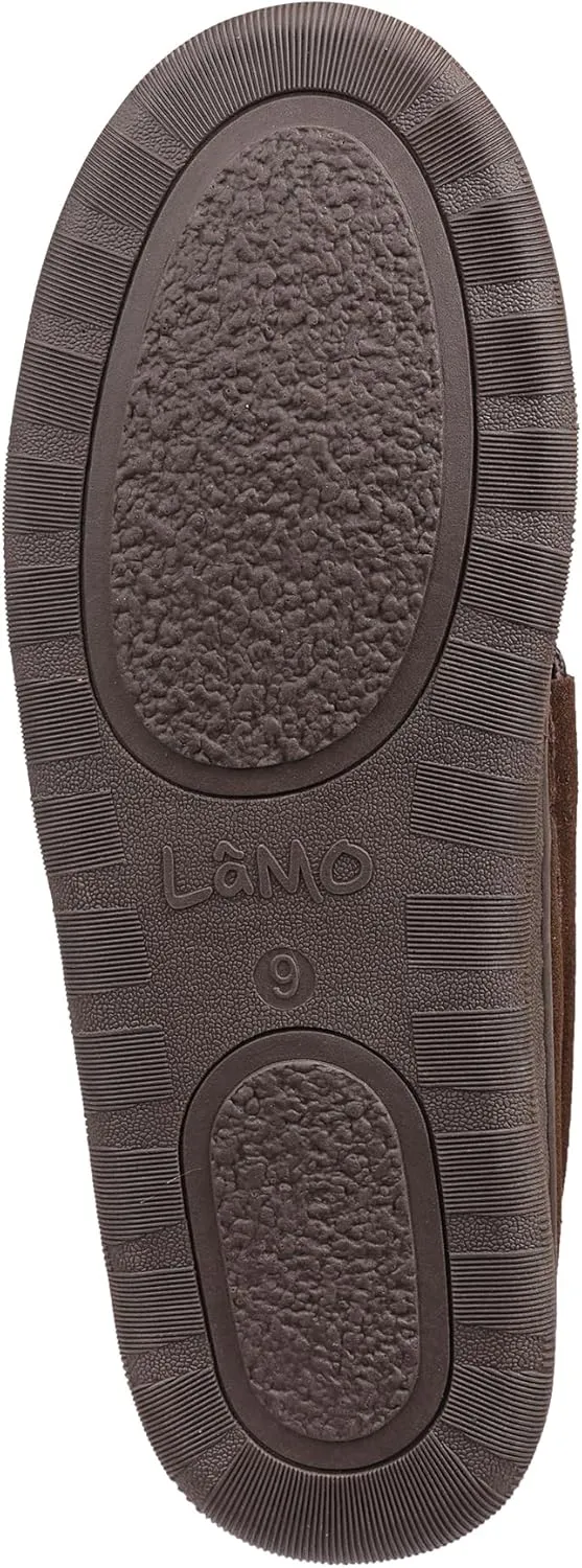 Lamo Men's Theo Moccasins for Men - Premium Suede Upper, Luxurious Faux Fur Lining, Ortholite Foam Footbed with Australian Sheepskin, TPR Outsole - The New Upgraded Men's Moc