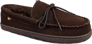Lamo Men's Theo Moccasins for Men - Premium Suede Upper, Luxurious Faux Fur Lining, Ortholite Foam Footbed with Australian Sheepskin, TPR Outsole - The New Upgraded Men's Moc