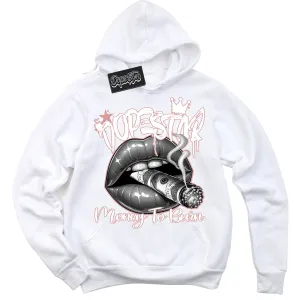 Legend Pink 1s Sneaker Hoodie Money To Burn Graphic