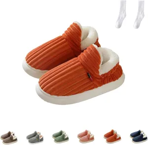LELEBEAR Pluffi Slipper Booties for Women And Men, Pluffi The Cozy Stylish Slipper, Warm Plush Lining Slippers Shoes Slides