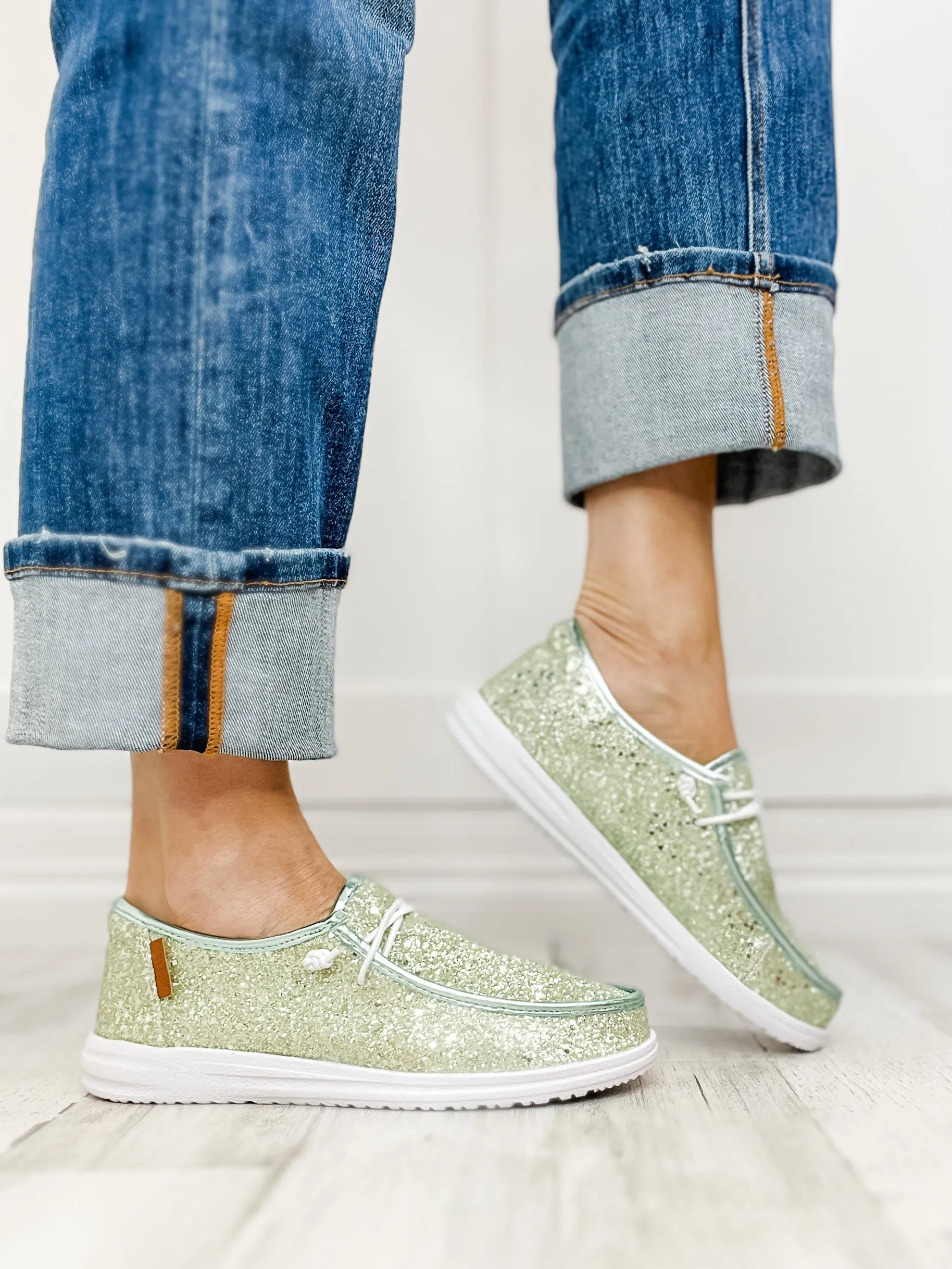 Light Green New Glitter Kayak