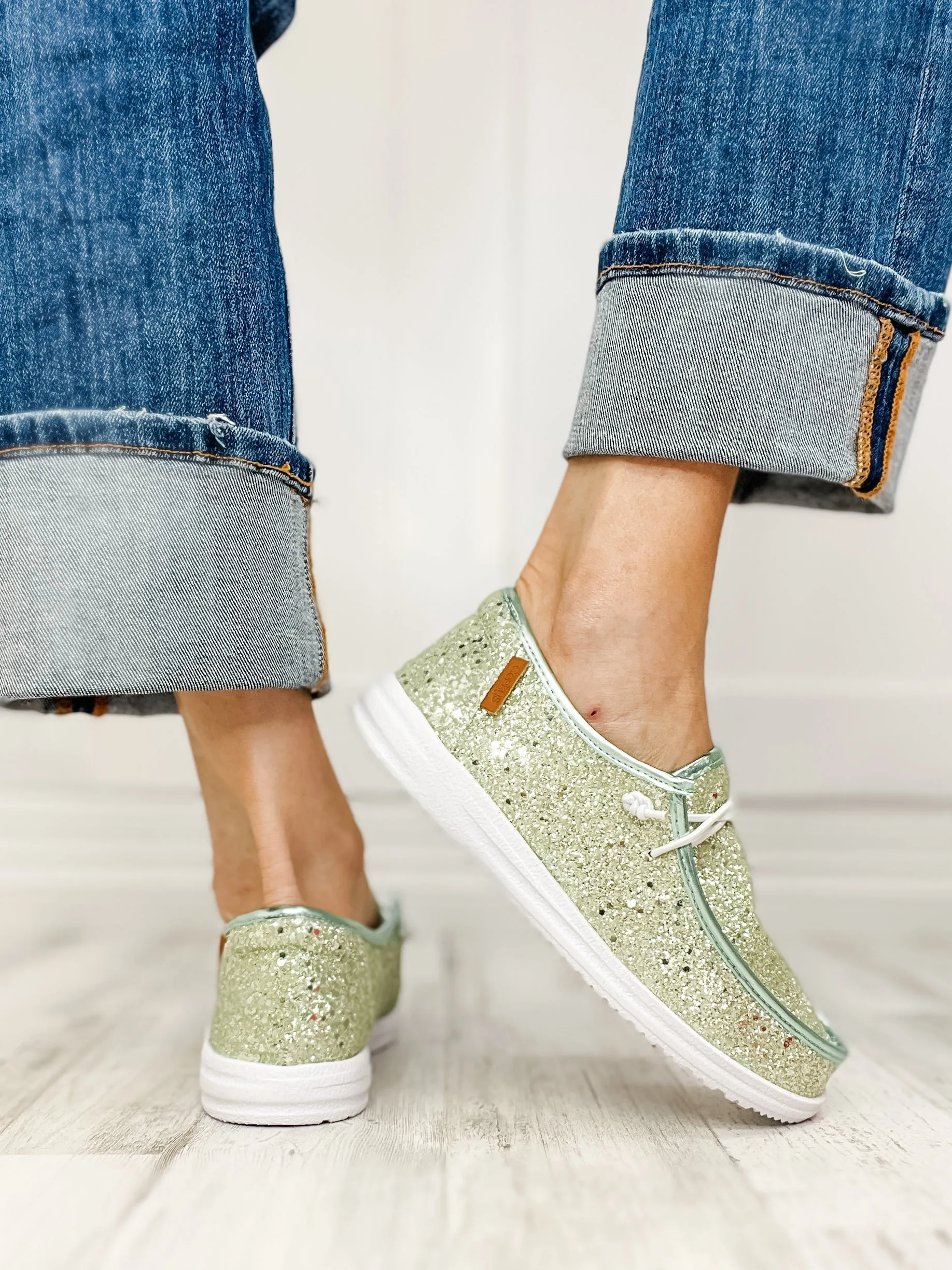 Light Green New Glitter Kayak