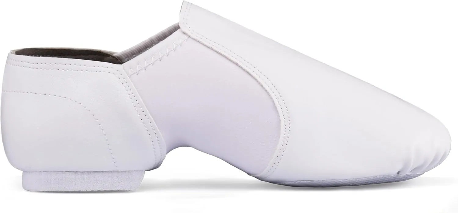 Linodes Unisex 006 PU Leather Upper Slip-on Jazz Shoe for Women and Men's Dance Shoes