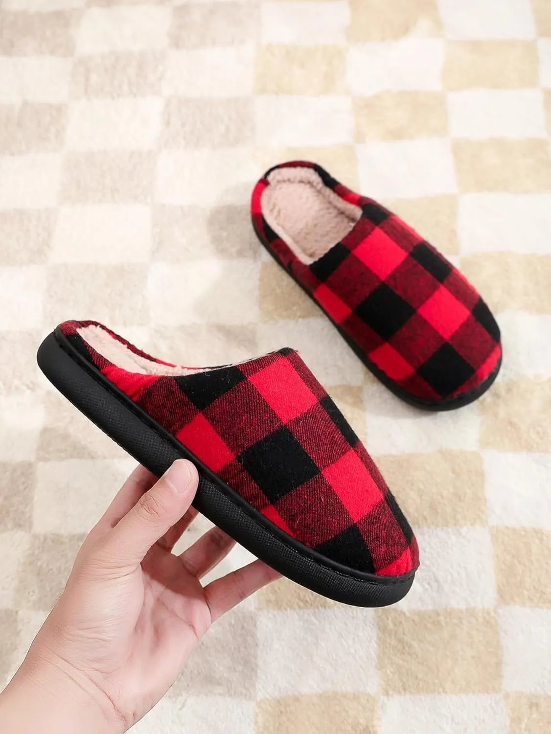 LNERIP Slippers Winter Womens Mens Fluffy Plush Slippers Animals Cute Cartoon House Slippers Cuddly Warm Shoes Indoor Outdoor Girls Women