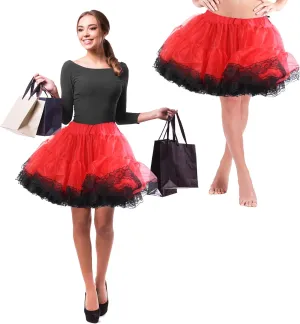 Malco Modes Zooey Luxury Chiffon Adult Petticoat Slip Adjustable