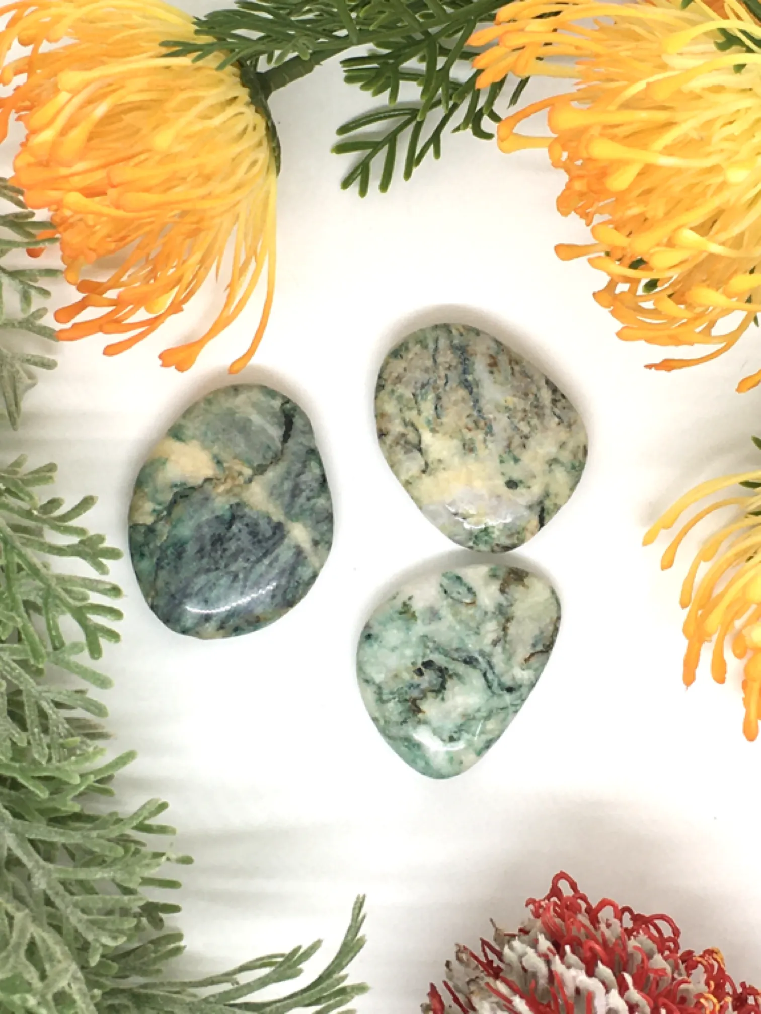 Mariposite Smooth Stone
