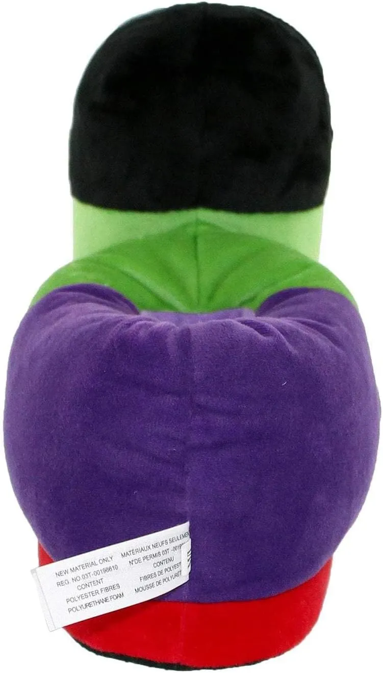 Marvel Slippers from Happy Feet - Officially Licensed Slippers for Kids & Adults - Superhero Character Slippers for Boys, Girls, Men, & Women - Happy Feet Mens & Womens Fluffy Slippers