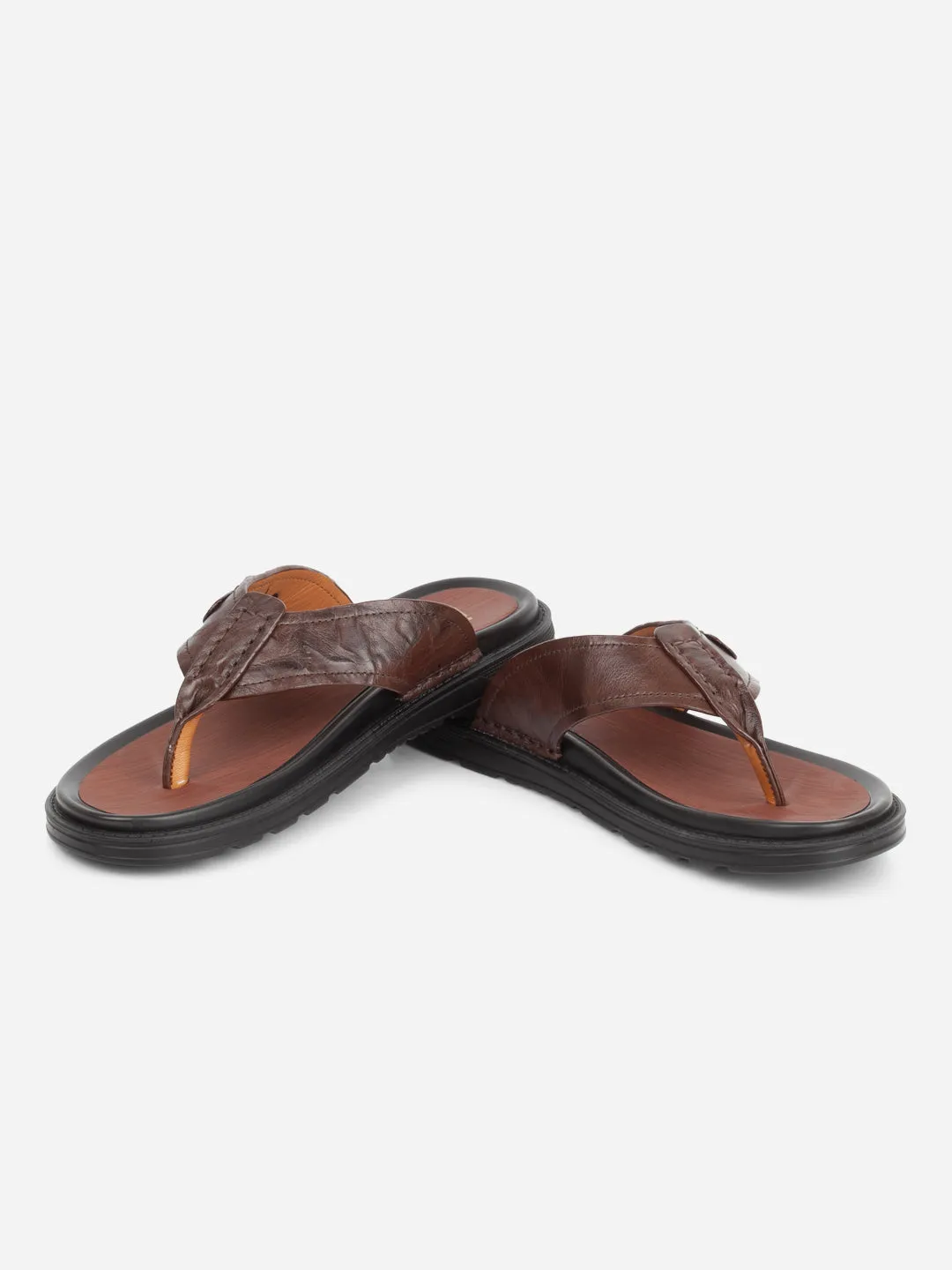 Men's Brown Thong Sandal (ID4241)