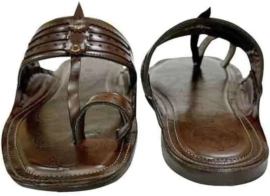 Men's Kolhapuri Chappals Ethnic Slippers For Men Traditional Kolhapuri Sandals Casual Flip Flops For Men