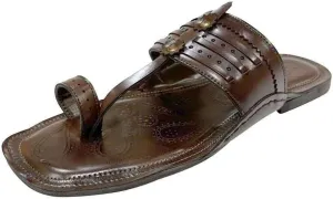 Men's Kolhapuri Chappals Ethnic Slippers For Men Traditional Kolhapuri Sandals Casual Flip Flops For Men