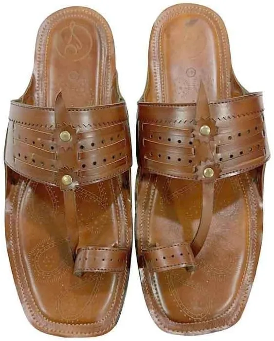 Men's Kolhapuri Chappals Ethnic Slippers For Men Traditional Kolhapuri Sandals Casual Flip Flops For Men