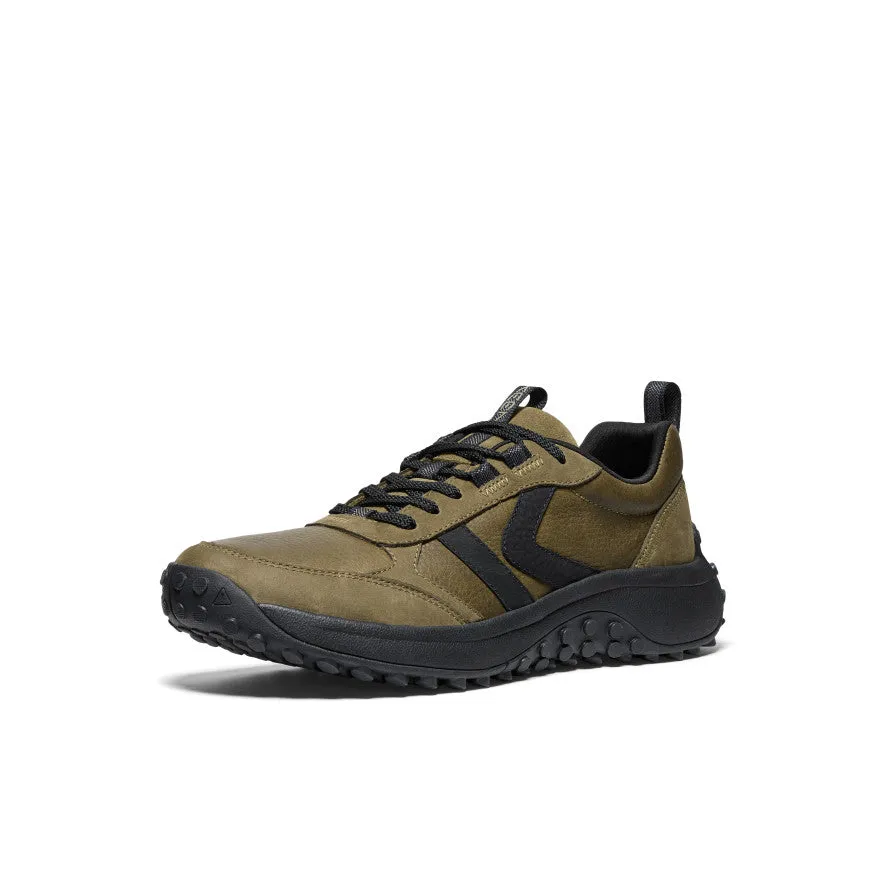 Men's KS86 Leather Sneaker - Dark Olive/Black